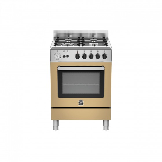 La Germania PRM66 40G XL T Κουζίνα Αερίου 56lt Καφέ Μόκα